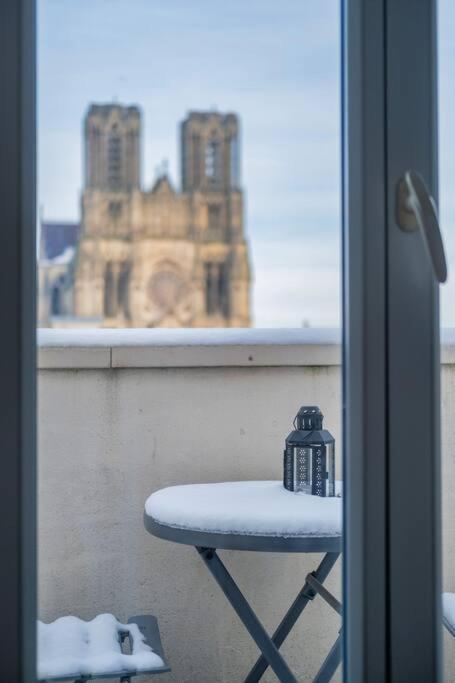 Le Clovis - Cathedrale Apartment Reims Exterior foto