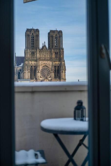 Le Clovis - Cathedrale Apartment Reims Exterior foto